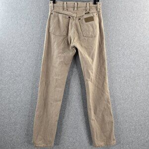Wrangler Jeans Mens 29x32 Beige Cowboy Cut Rodeo Original Fit Denim Pants 13MWZ
